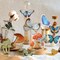 Butterfly Dragonfly Insects Stickers Set (240 Pieces) - PET Transparent Waterproof Decorative Decals for Scrapbook DIY Crafts Album Bullet Journal Planner Water Bottles Phone Cases Laptops